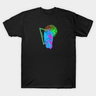 Vaporwave Aesthetic Angel Synthwave T-Shirt